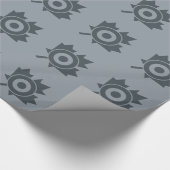 Canadian Maple Leaf Roundel Mod Graphic Geschenkpapier (Ecke)