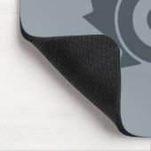 Canadian Maple Leaf Roundel Mod Tag Mousepad (Ecke)