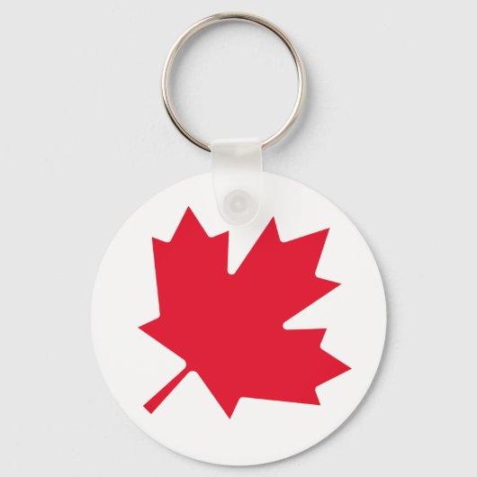 Canadian Maple Leaf Schlüsselanhänger (Vorderseite)