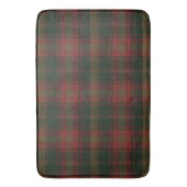 Canadian Maple Leaf Tartan Badematte (Vorderseite Vertikal)
