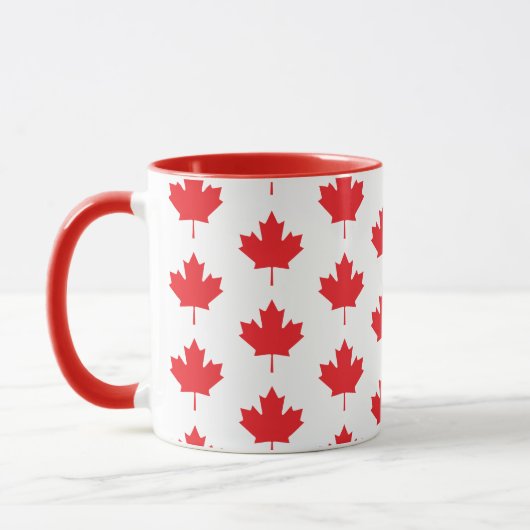 Canadian Maple Leaf Tasse (Links)