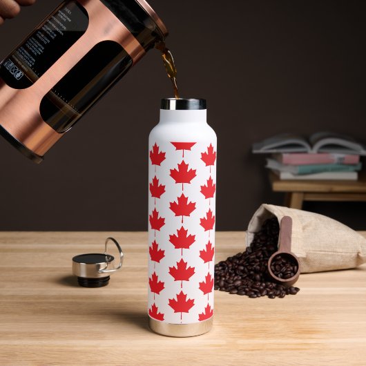 Canadian Maple Leaf Trinkflasche (Kaffee)