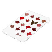 Canadian Maple Leaf und Elche Magnet (Linke Seite)
