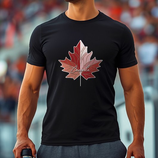 Canadian Maple Leaf V2 ID1071 T-Shirt