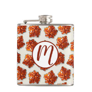 Canadian Maple Sirup Candy Muster Flachmann