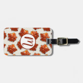 Canadian Maple Sirup Candy Muster Gepäckanhänger (Vorderseite horizontal)