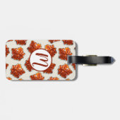 Canadian Maple Sirup Candy Muster Gepäckanhänger (Rückseite horizontal)