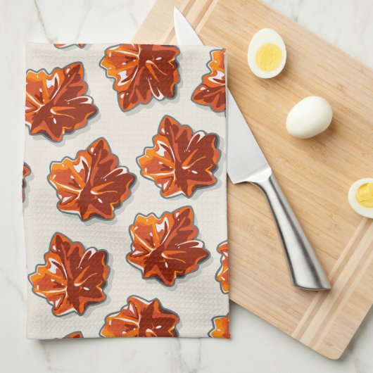 Canadian Maple Sirup Candy Muster Geschirrtuch (Viertel Falte)