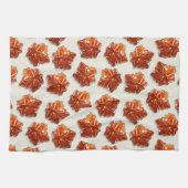 Canadian Maple Sirup Candy Muster Geschirrtuch (Horizontal)