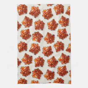Canadian Maple Sirup Candy Muster Geschirrtuch