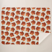 Canadian Maple Sirup Candy Muster Sherpadecke (Vorderseite (Horizontal))