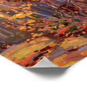 Canadian Maple Tree Painting by Tom Thomson Poster (Ecke)