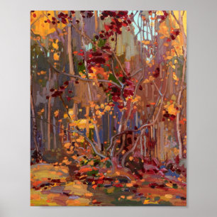 Canadian Maple Tree Painting by Tom Thomson Poster