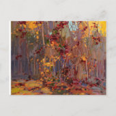 Canadian Maple Tree Painting by Tom Thomson Postkarte (Vorderseite)