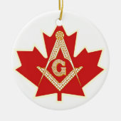 CANADIAN MASON KERAMIKORNAMENT (Vorne)