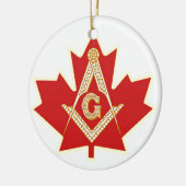 CANADIAN MASON KERAMIKORNAMENT (Links)