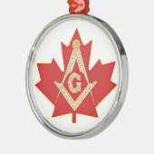 CANADIAN MASON SILBERNES ORNAMENT (Links)