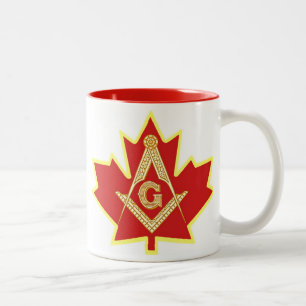 CANADIAN MASON ZWEIFARBIGE TASSE