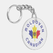 Canadian Moldovan Roots Schlüsselanhänger (Vorderseite links)