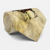 Canadian Moose 2 & Bio Textured Paper Look Krawatt Krawatte (Gerollt)