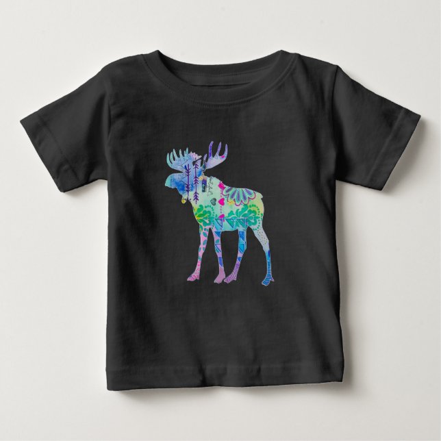Canadian Moose Baby T-shirt (Vorderseite)