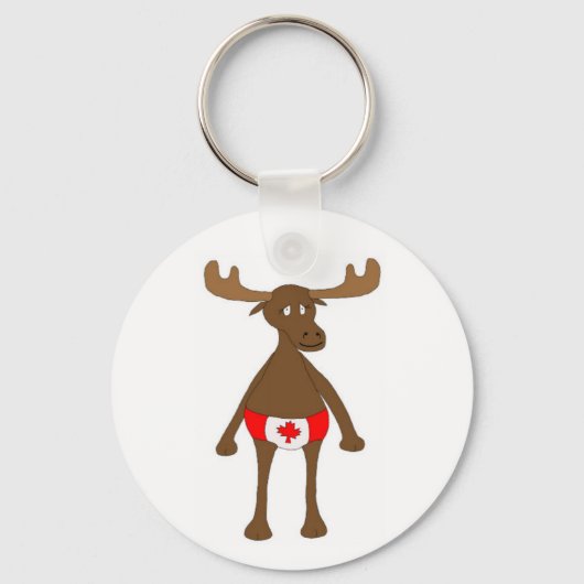 Canadian Moose Schlüsselanhänger (Vorderseite)