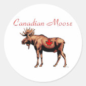 Canadian Moose Stickers (Vorderseite)