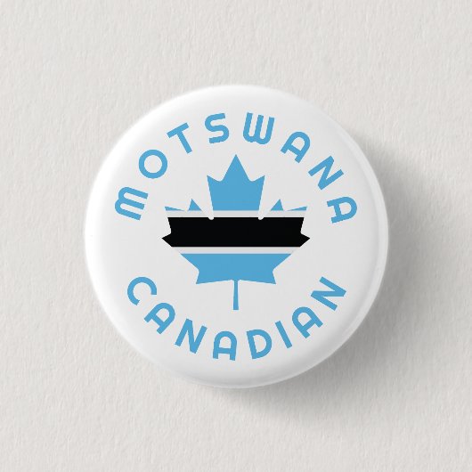 Canadian Motswana Roots Button (Vorderseite)