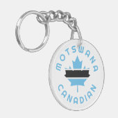 Canadian Motswana Roots Schlüsselanhänger (Vorderseite links)