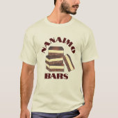 Canadian Nanaimo Bar BC Canada Bakery Dessert Food T-Shirt (Vorderseite)