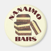 Canadian Nanaimo Bars Canada British Columbia Food Magnet (Vorne)