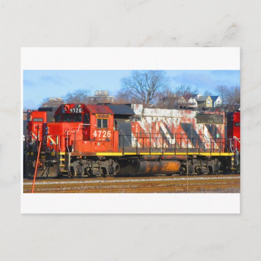 Canadian National - CN 4726 - Hamilton, Ontario Postkarte (Vorderseite)