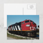 Canadian National FP-7 a+a Set, Nr. 9165, Toronto, Postkarte (Vorne/Hinten)