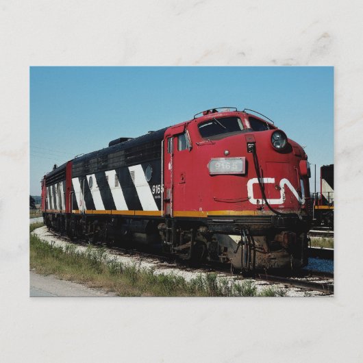 Canadian National FP-7 a+a Set, Nr. 9165, Toronto, Postkarte (Vorderseite)