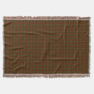 Canadian National Maple Leaf Tartan Decke
