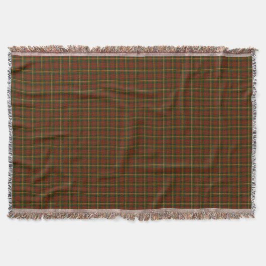 Canadian National Maple Leaf Tartan Decke (Vorderseite)