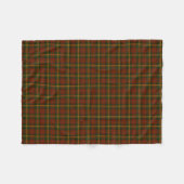 Canadian National Maple Leaf Tartan Fleecedecke (Vorderseite (Horizontal))
