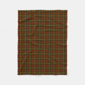Canadian National Maple Leaf Tartan Fleecedecke (Vorderseite)