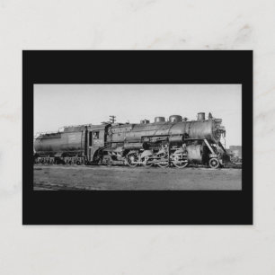 Canadian National Railroad Lokomotive 3528 Postkarte