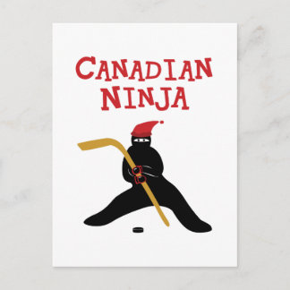 Canadian Ninja Postkarte