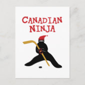 Canadian Ninja Postkarte (Vorderseite)