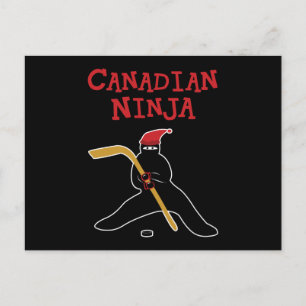 Canadian Ninja Postkarte