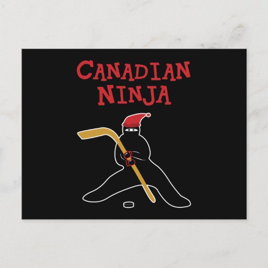 Canadian Ninja Postkarte (Vorderseite)