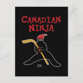 Canadian Ninja Postkarte (Vorderseite)