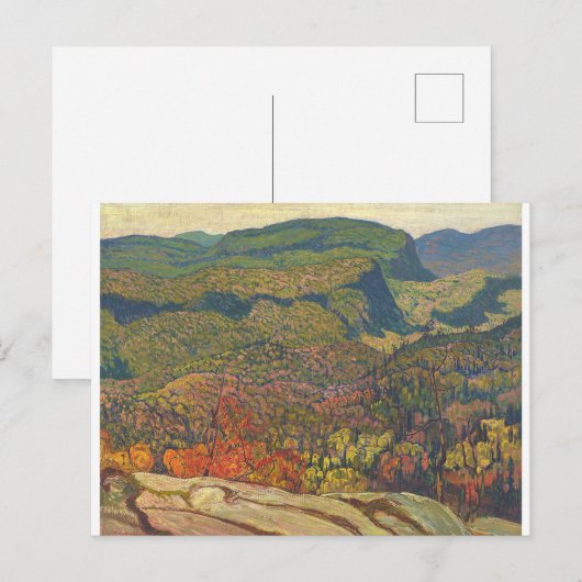 Canadian Painter Jackson Forest Wilderness Postkarte (Vorne/Hinten)