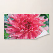 Canadian Pink Dahlia Art Print Handtuch (Handtuch)