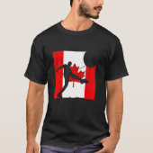 Canadian Pride Canada Soccer Team Maple Leaf Canad T-Shirt (Vorderseite)