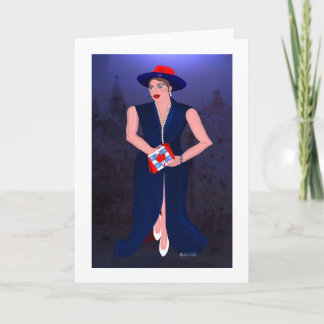 Canadian Quebecer LeeMarie kreatives Design Karte