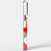Canadian Red Maple Leaf Layered Style CANADA Case-Mate iPhone Hülle (Rückseite / Rechts)