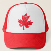 Canadian Red Maple Leaf Truckerkappe (Vorderseite)